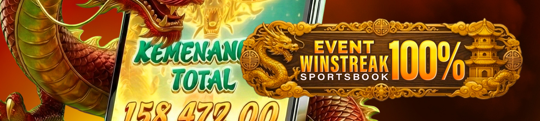 EVENT WINSTREAK 100% BOLA